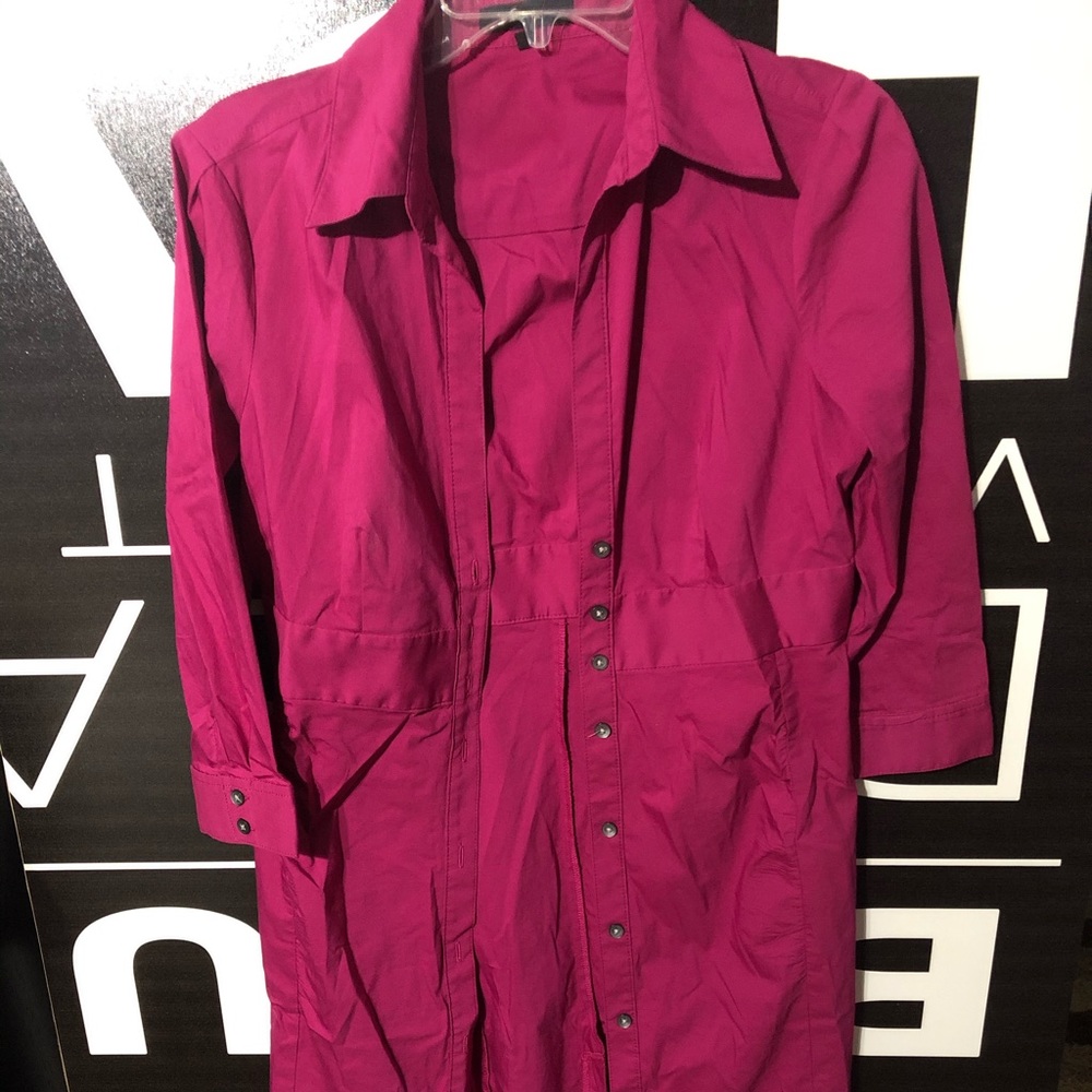 EXPRESS BUTTON DOWN DRESS